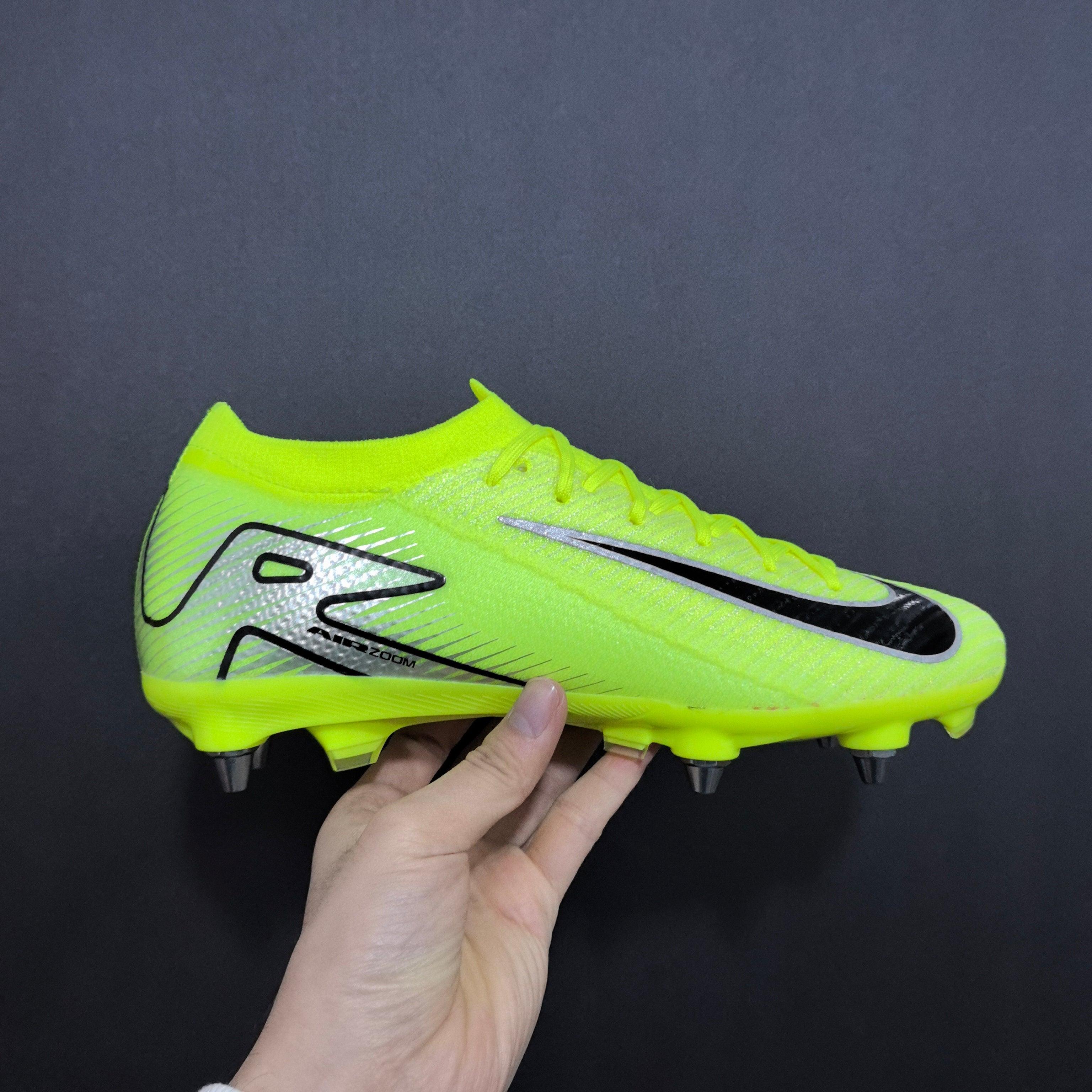 Chuteira Nike Mercurial VAPOR 16 Air Zoom Ultra TRAVA MISTA  + MEIA E BOLSA