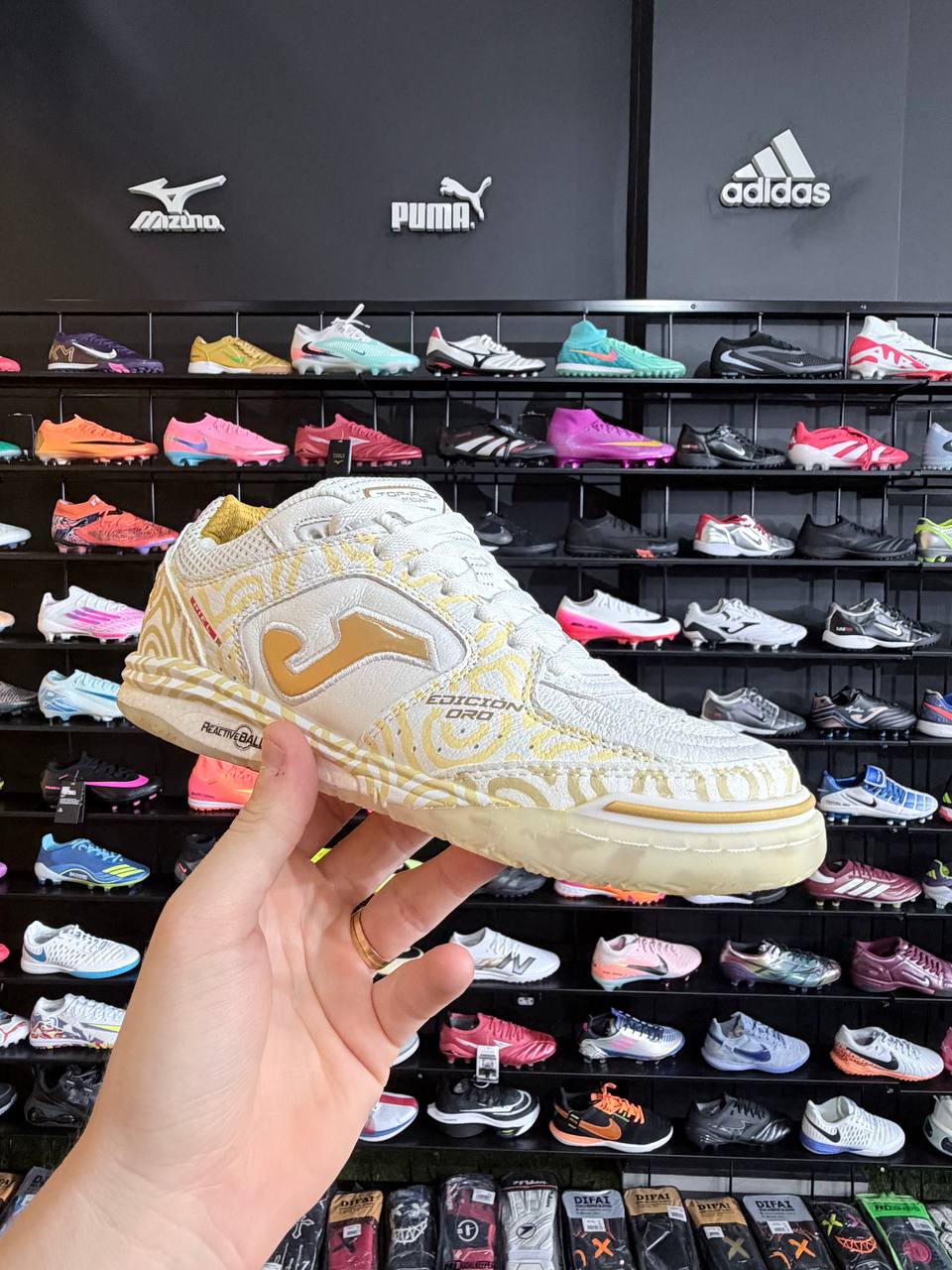 JOMA TOP FLEX REBOUND OURO (IC) PRONTA ENTREGA