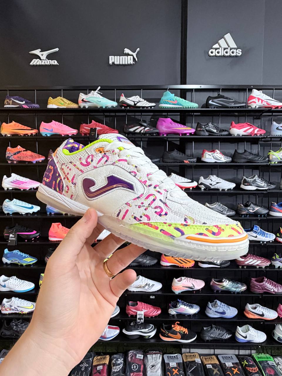 JOMA TOP FLEX AMANDINHA PRONTA ENTREGA